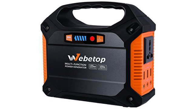 Webetop 155wh ポータブル電源